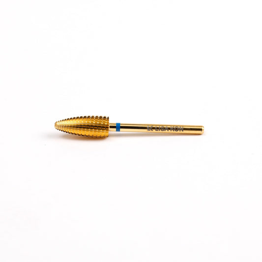 Lisakon - Drill Bit Carbide Gold Typhoon Shape blue/red/yellow