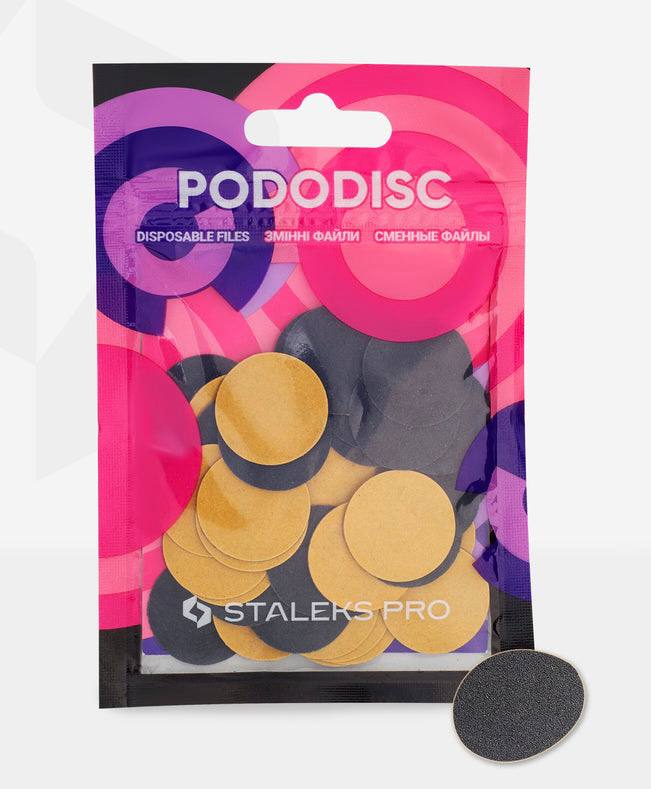 80 GRIT Staleks Pro S/M/L Pododisc Refill Pads For Pedicure Disc (50 pcs)