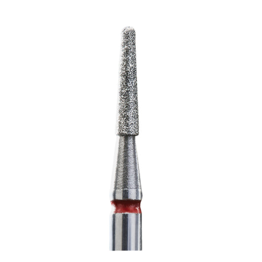 Staleks Diamond nail drill bit #46, “frustum”, red, head diameter 1.8 mm/ working part 8 mm