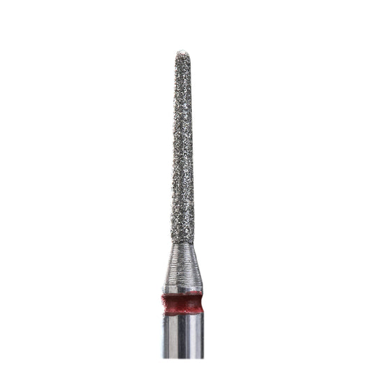 Staleks Diamond nail drill bit #52, “frustum”, red, head diameter 1.6 mm/ working part 10 mm