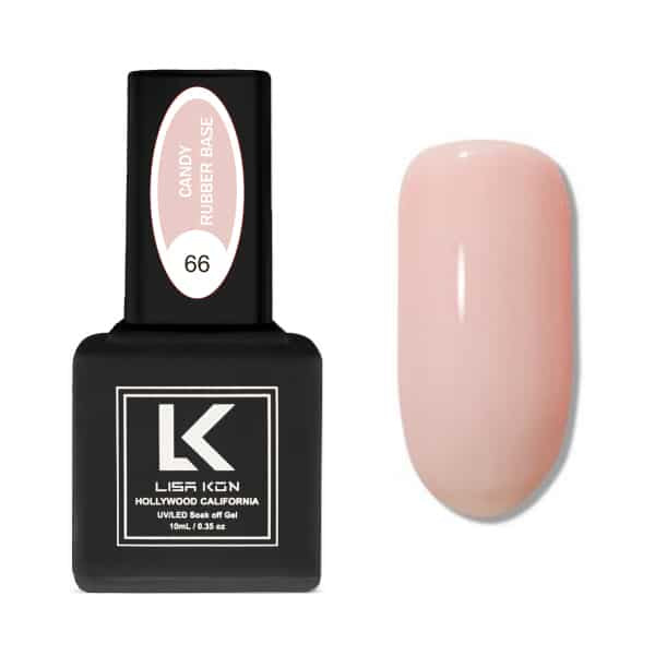 Candy Rubber Base Coat 66 – Candy Light Pink