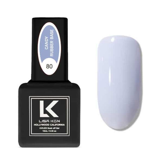 Candy Rubber Base Coat 80 – Candy Soft Lilac
