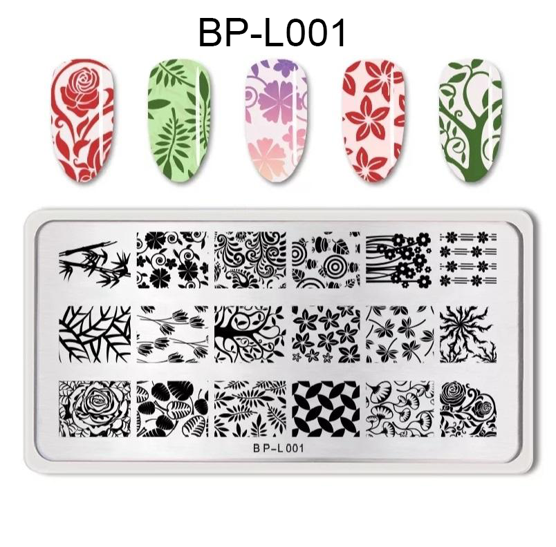 Stamping Nail Art Plate Decoration