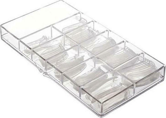 square (1 box - 120 pcs) Dual forms for extension (Poly gel/hard gel)