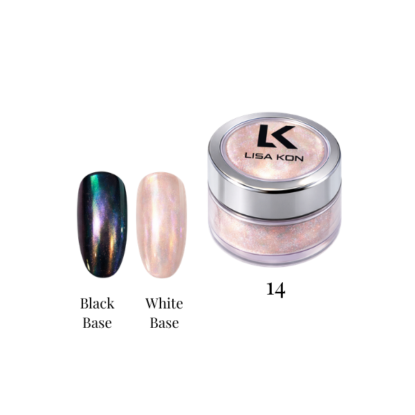 LisaKon Glossy Chrome Powder Collection