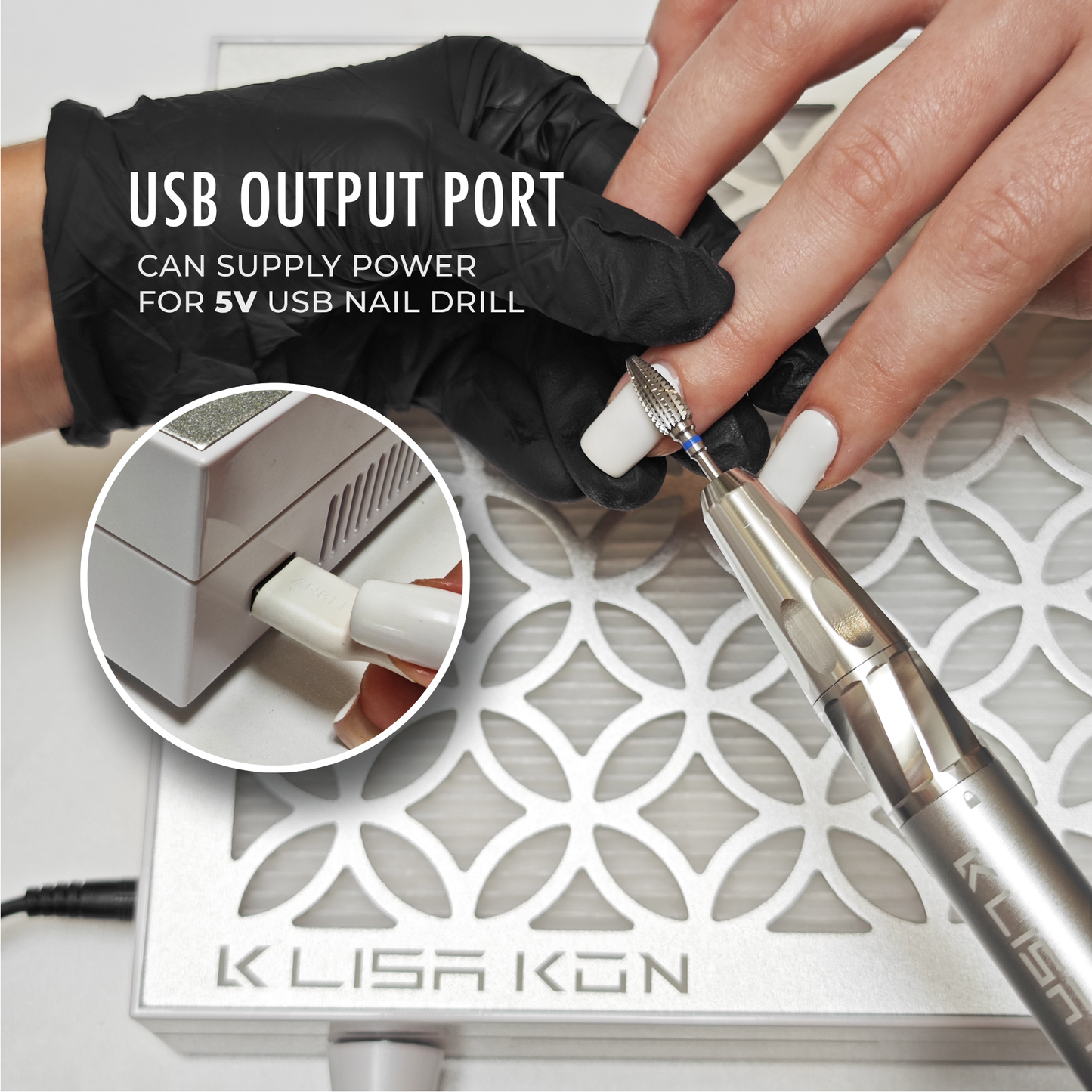 LisaKon Pro Пылесборник для ногтей