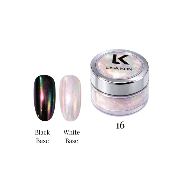 LisaKon Glossy Chrome Powder Collection