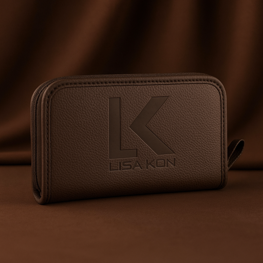 LisaKon Elite ProCase: Nail Artist's Brush & Tool Organizer. (Brushes not included)