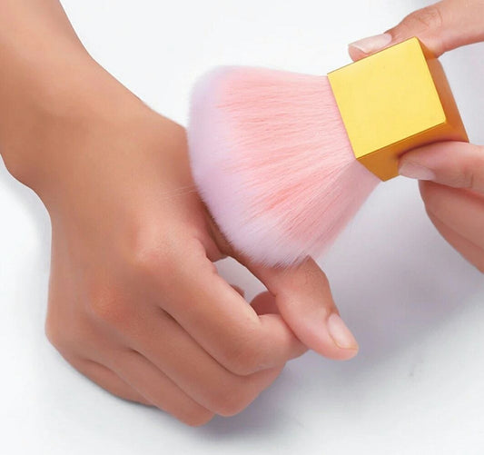 Nail cleaning dust brush