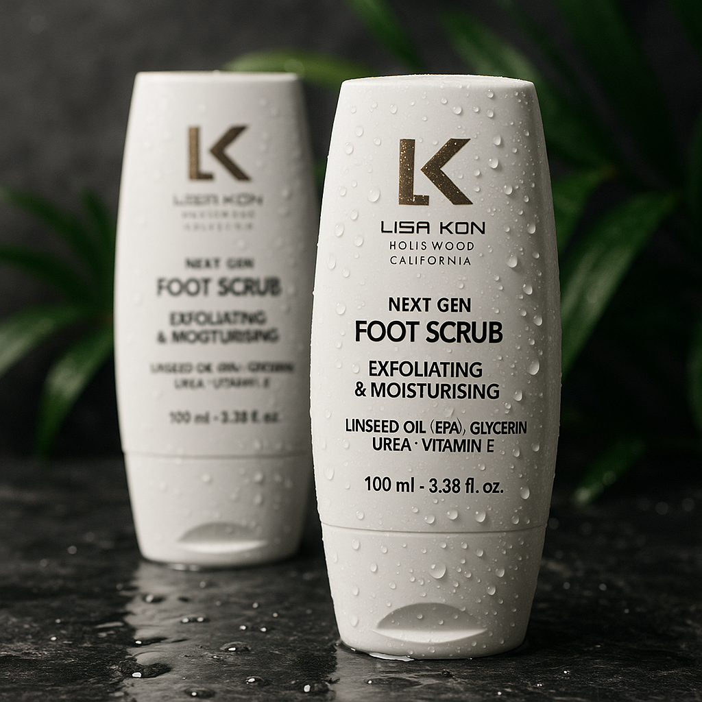 Lisa Kon – Foot Cream – 5% or 15% Urea Foot Cream for Dry Cracked Feet Heels Knees Elbows Repair Treatment, Moisturizer Softener for Feet