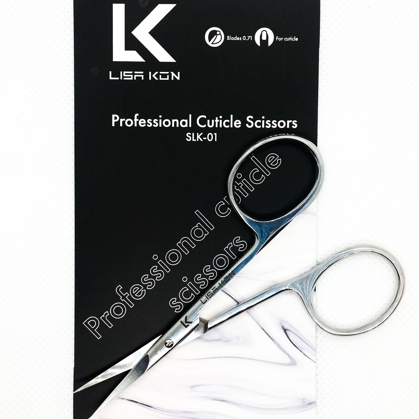 Профессиональные ножницы для кутикулы SLK-50/2 от LisaKon