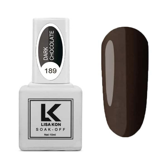 Esmalte en gel 189 Chocolate oscuro 