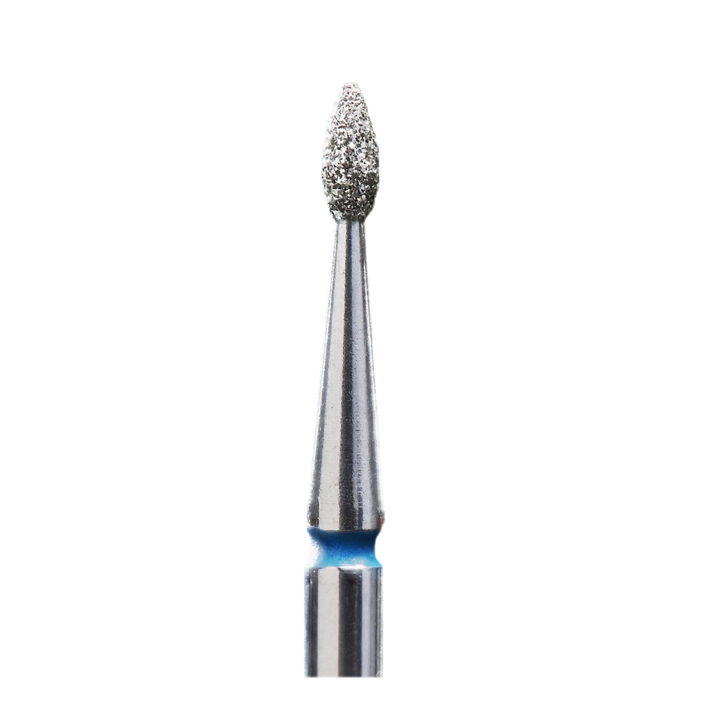 Staleks Diamond nail drill bit, “drop” , blue, head diameter 1.6 mm/ working part 4 mm