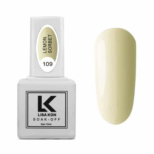 Esmalte en gel 109 Sorbete de limón 