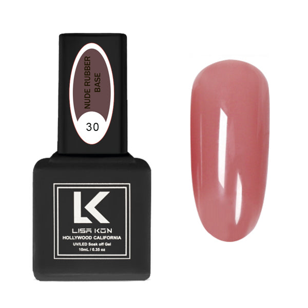 Nude Rubber Base Coat 30 – Browny Red
