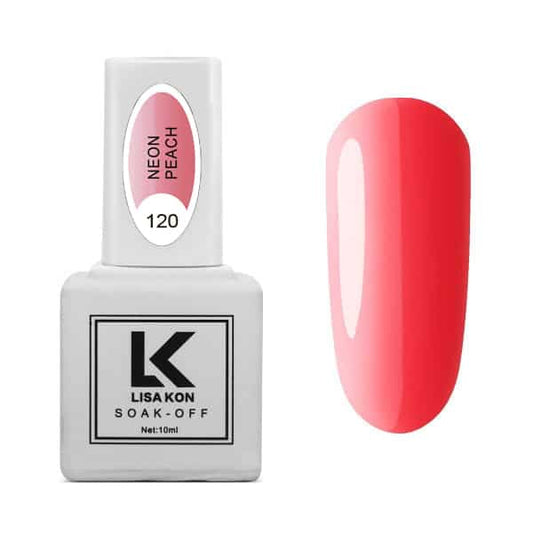 Esmalte en gel 120 Melocotón Neón 