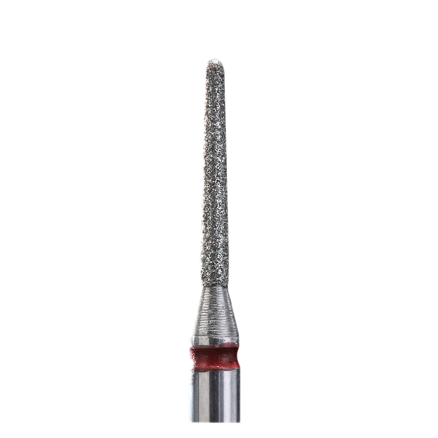 Staleks Diamond nail drill bit, “frustum”, red, head diameter 1.6 mm/ working part 10 mm