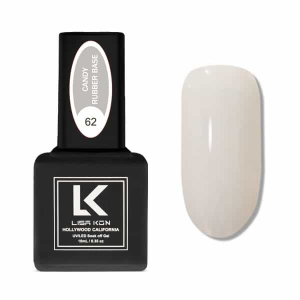 Candy Rubber Base Coat 62 – Candy Milk White