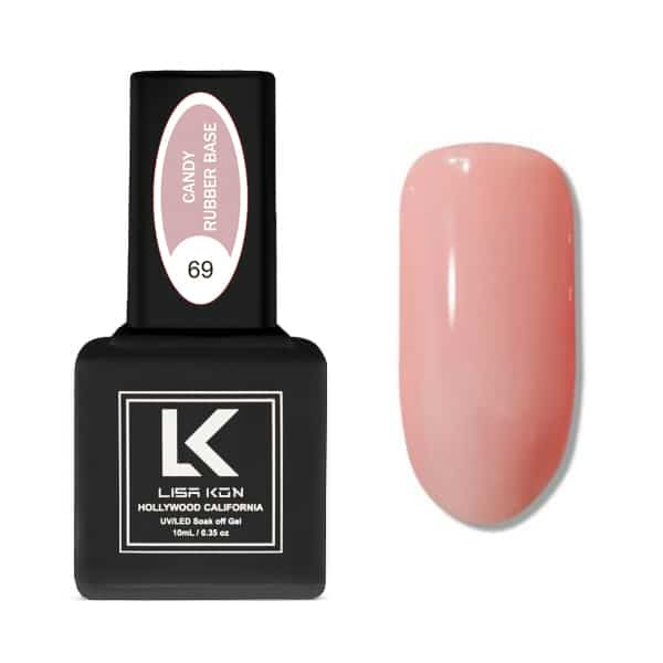Candy Rubber Base Coat 69 – Candy Peach
