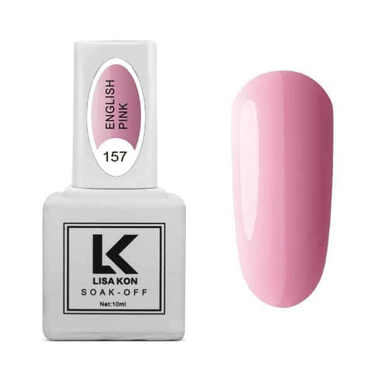 Esmalte en gel 157 rosa inglés 