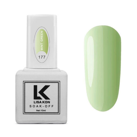 Esmalte en gel 177 verde menta 